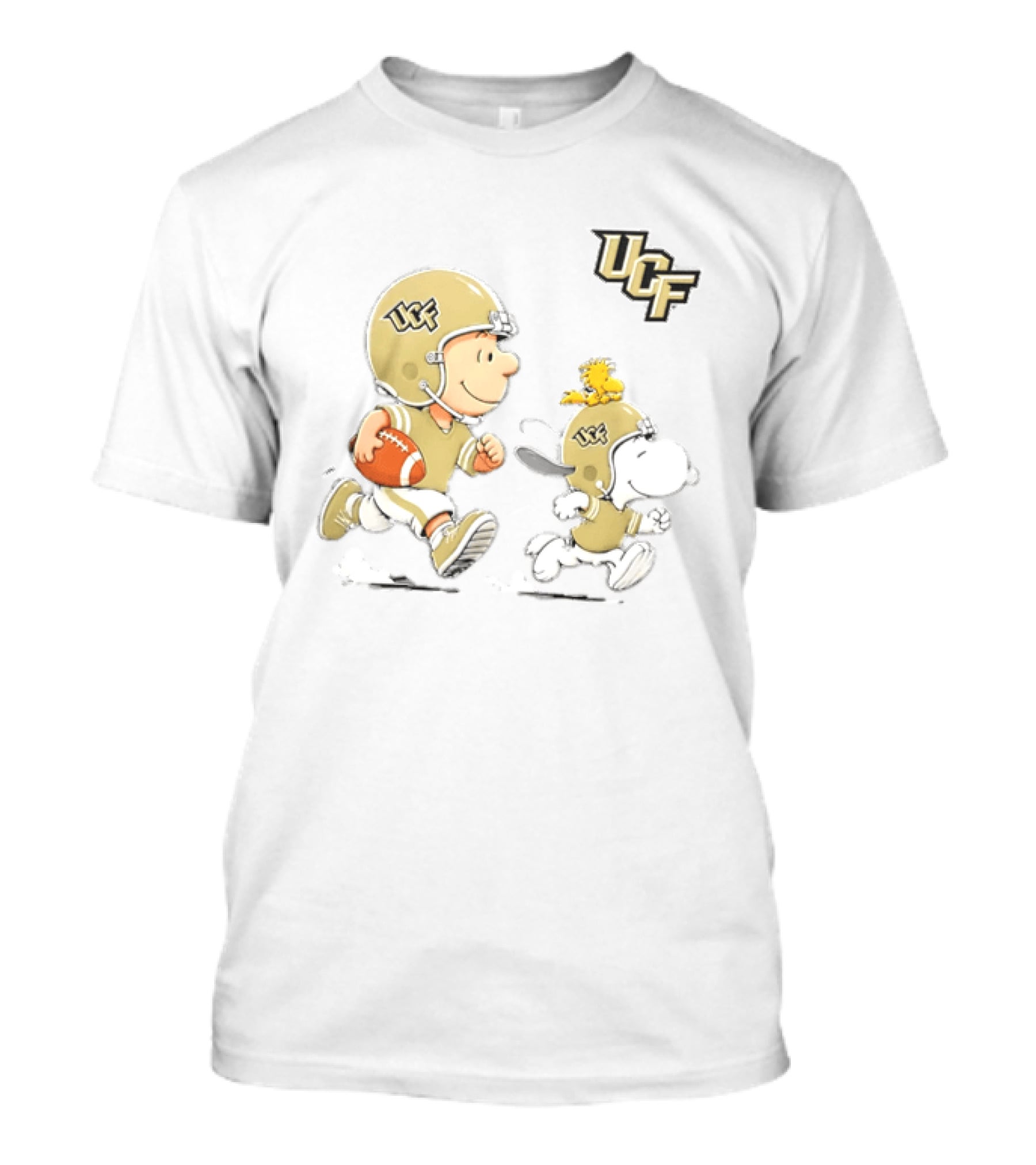 Charlie Brown Snoopy Woodstock UCF Knights Football 2026 T-Shirt
