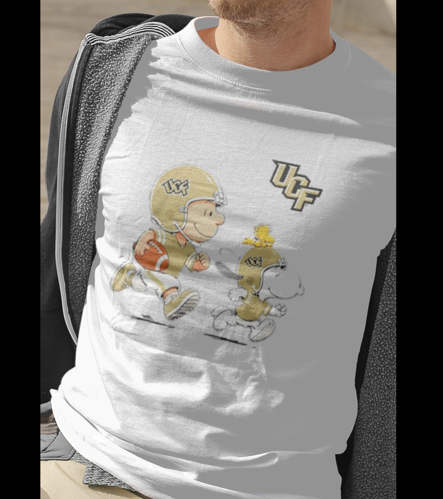 Charlie Brown Snoopy Woodstock UCF Knights Football 2026 T-Shirt