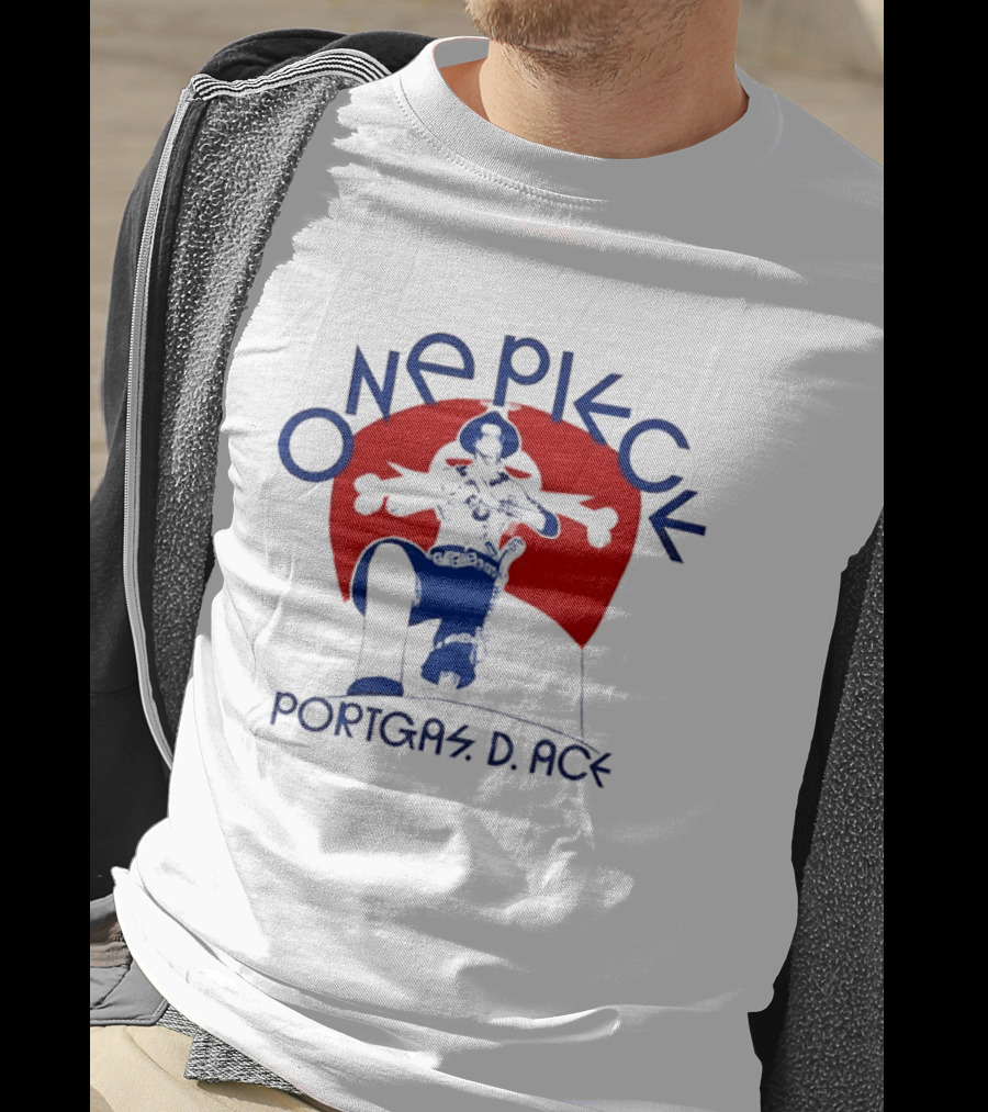 One Piece Portgas D Ace Manga Anime T-Shirt