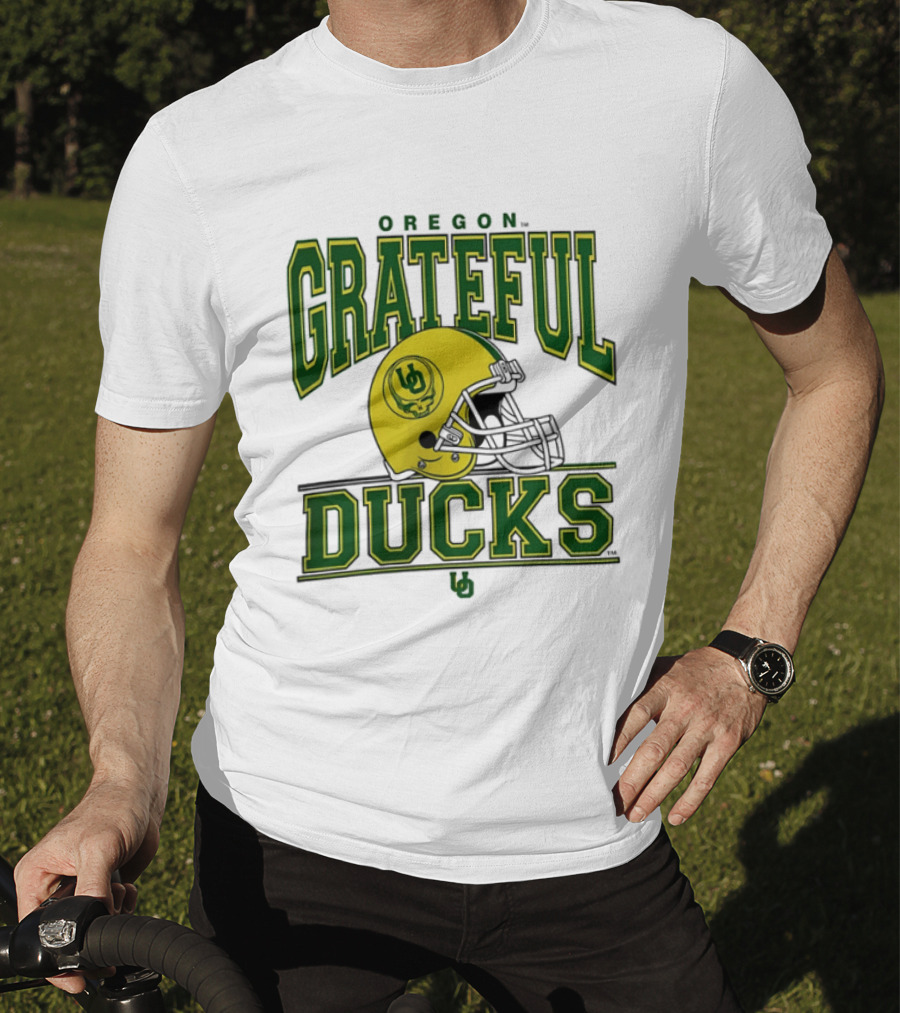 Oregon Grateful Ducks Helmet T-Shirt