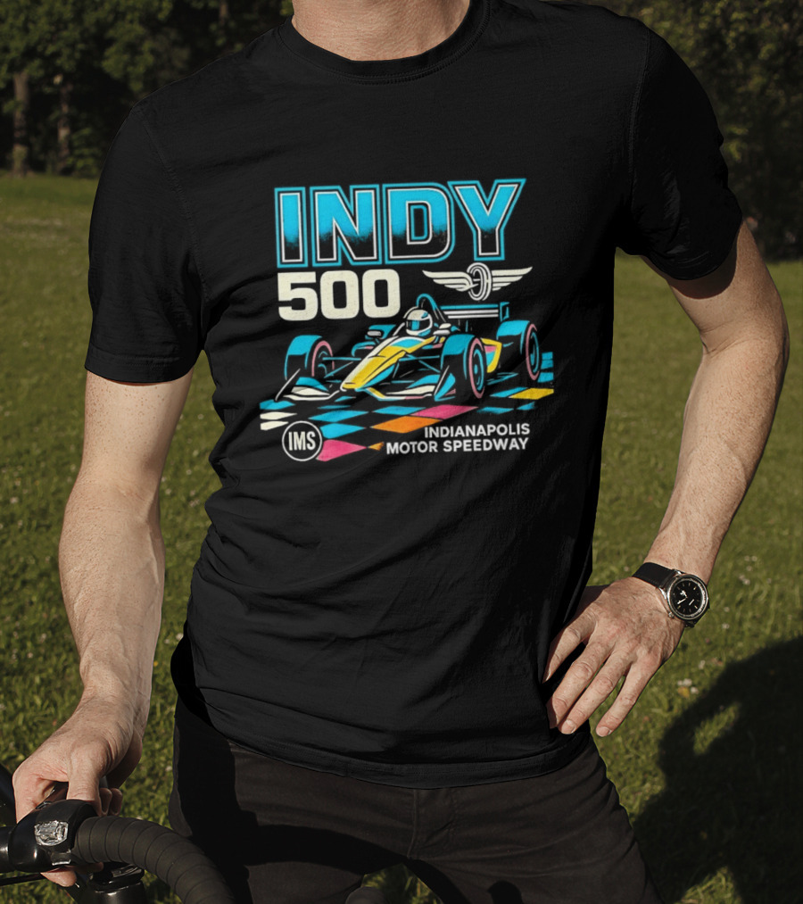 Indy 500 Indianapolis Motor Speedway Race Car IMS T-Shirt