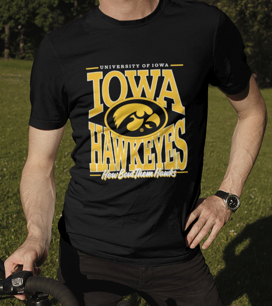 University Of Iowa Hawkeyes How Bout Them Hawks T-Shirt