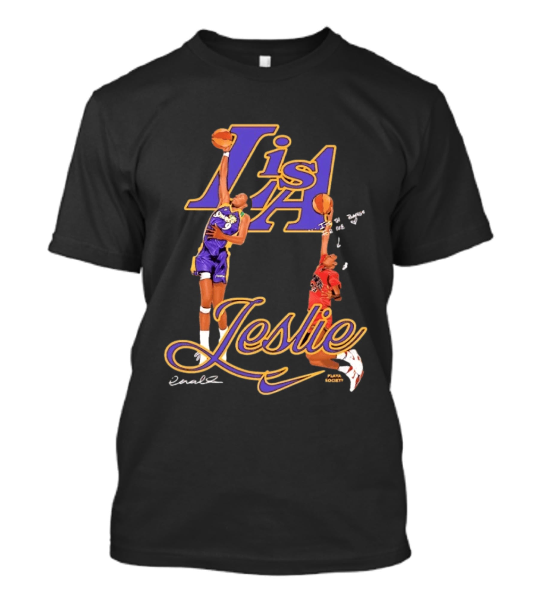 Lisa Leslie LA Sparks Monarchs Basketball Legends It's The Bangs For Me T-Shirt