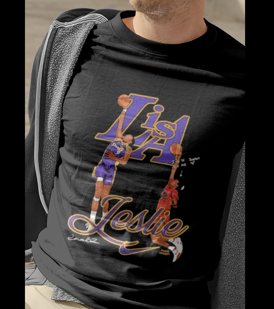 Lisa Leslie LA Sparks Monarchs Basketball Legends It's The Bangs For Me T-Shirt