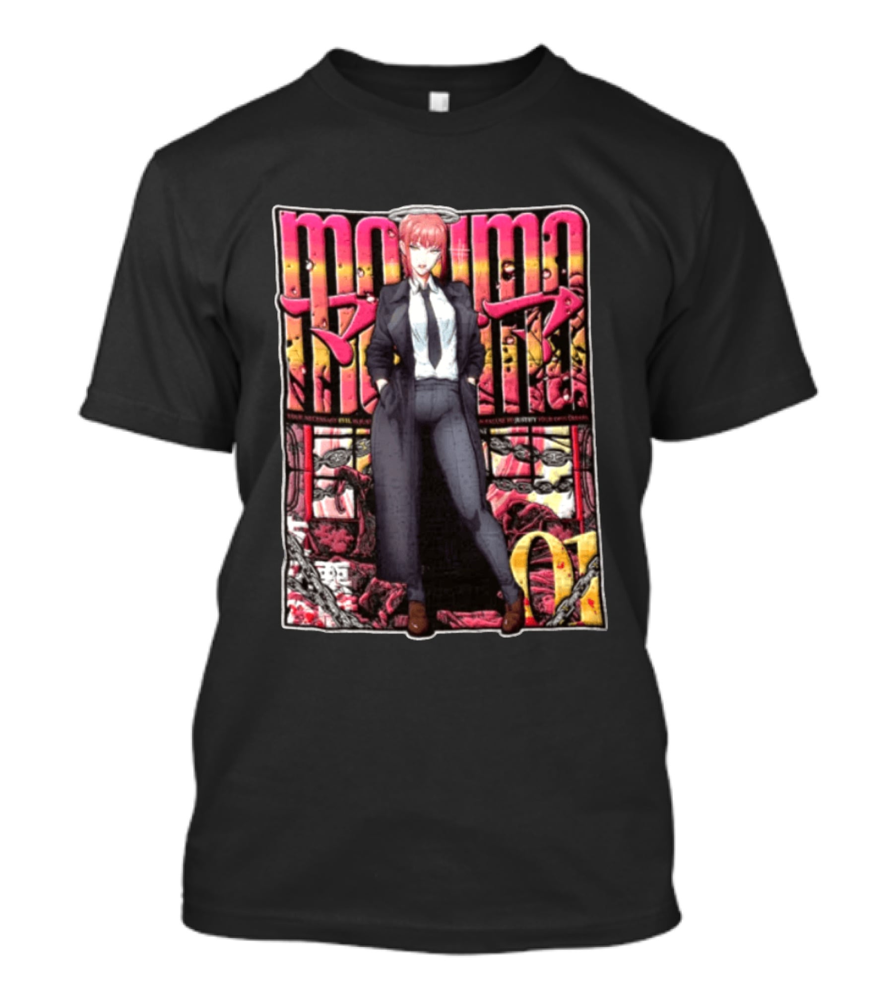 Makima Crime Justification Anime Manga T-Shirt