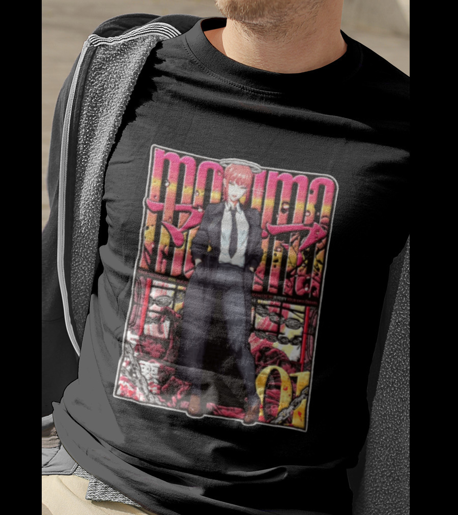 Makima Crime Justification Anime Manga T-Shirt