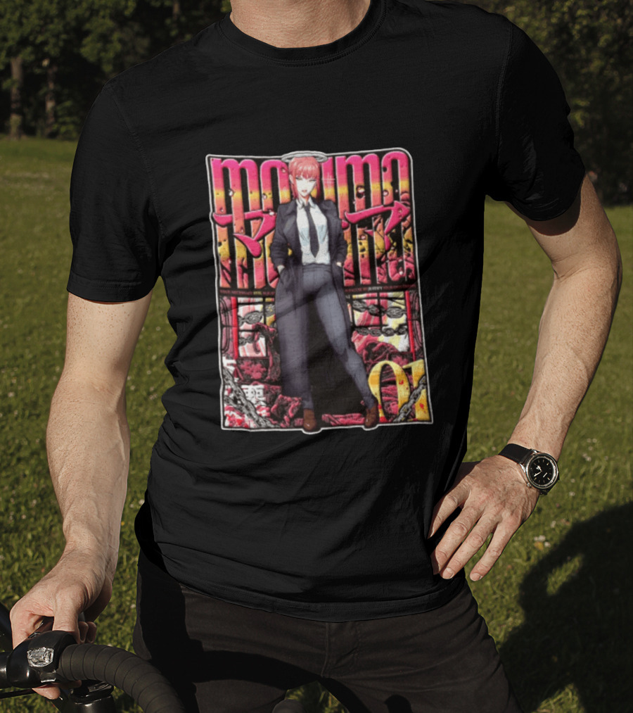 Makima Crime Justification Anime Manga T-Shirt