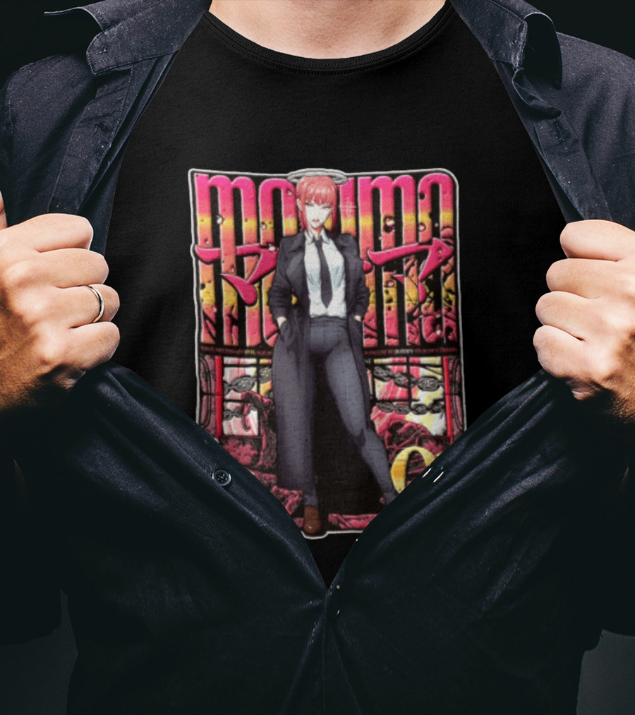 Makima Crime Justification Anime Manga T-Shirt