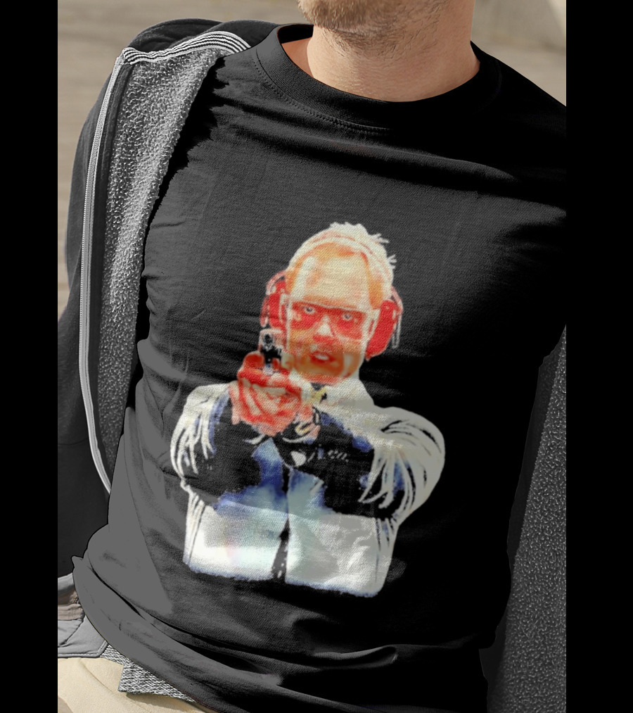 Dr. Niles Crane With Hand Cannon Analyzed Kiss T-Shirt