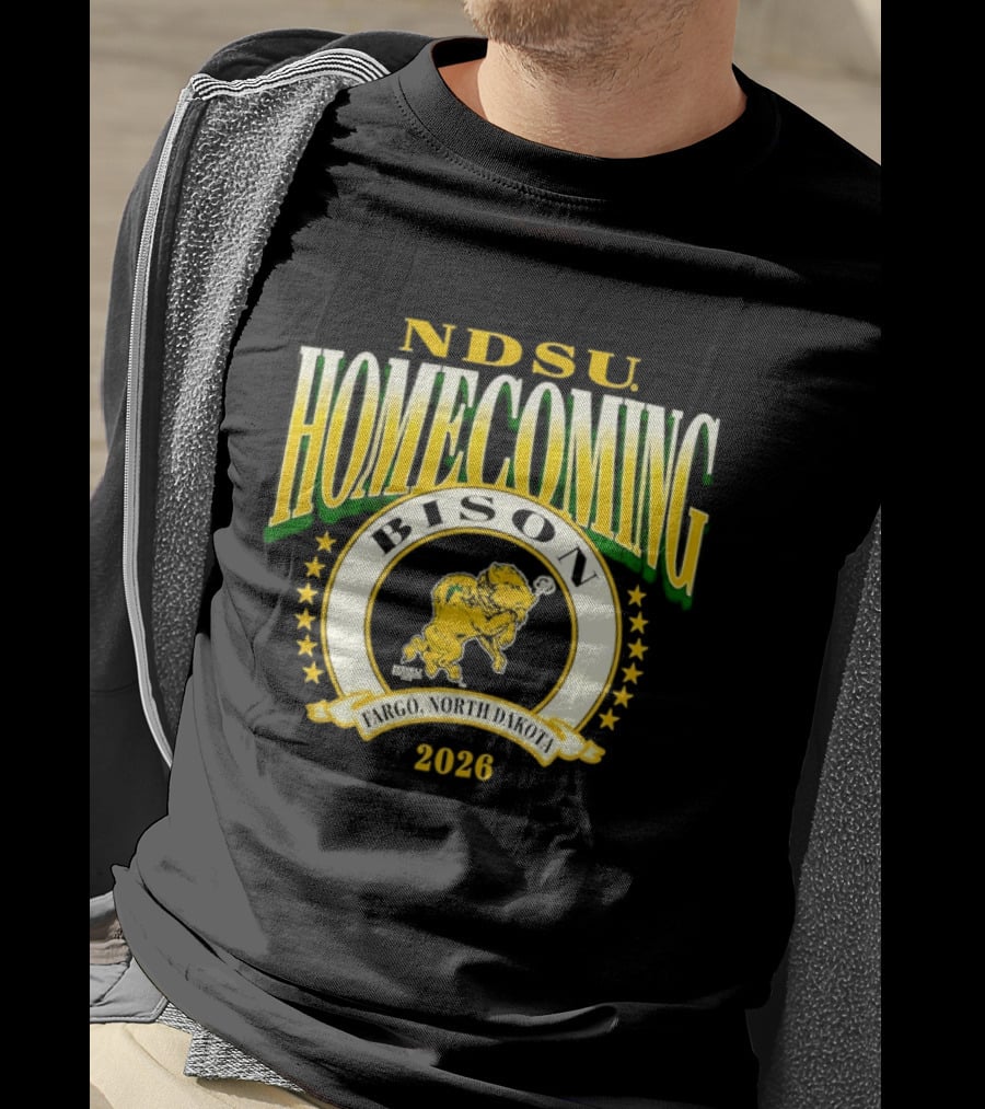 NDSU Homecoming Bison Fargo North Dakota 2026 T-Shirt