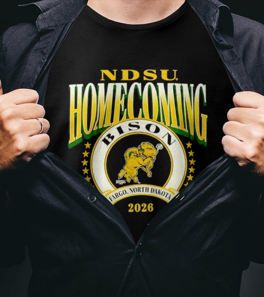 NDSU Homecoming Bison Fargo North Dakota 2026 T-Shirt