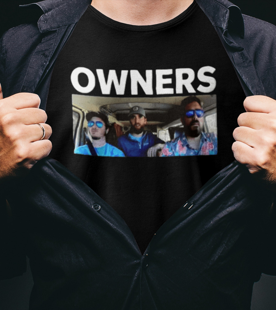 Pardon My Take Owners Podcast Crew In Van T-Shirt