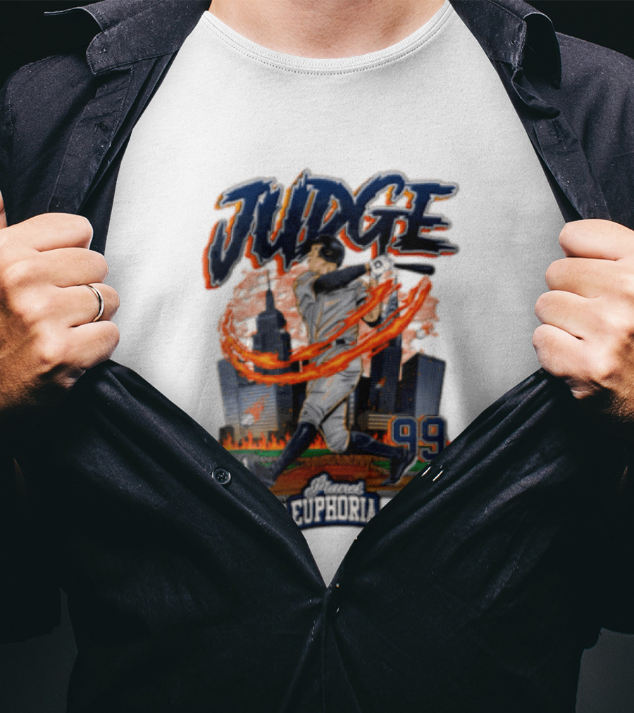 Judge 99 Players Branded Euphoria Limited Edition MLB Player V3 T-Shirt