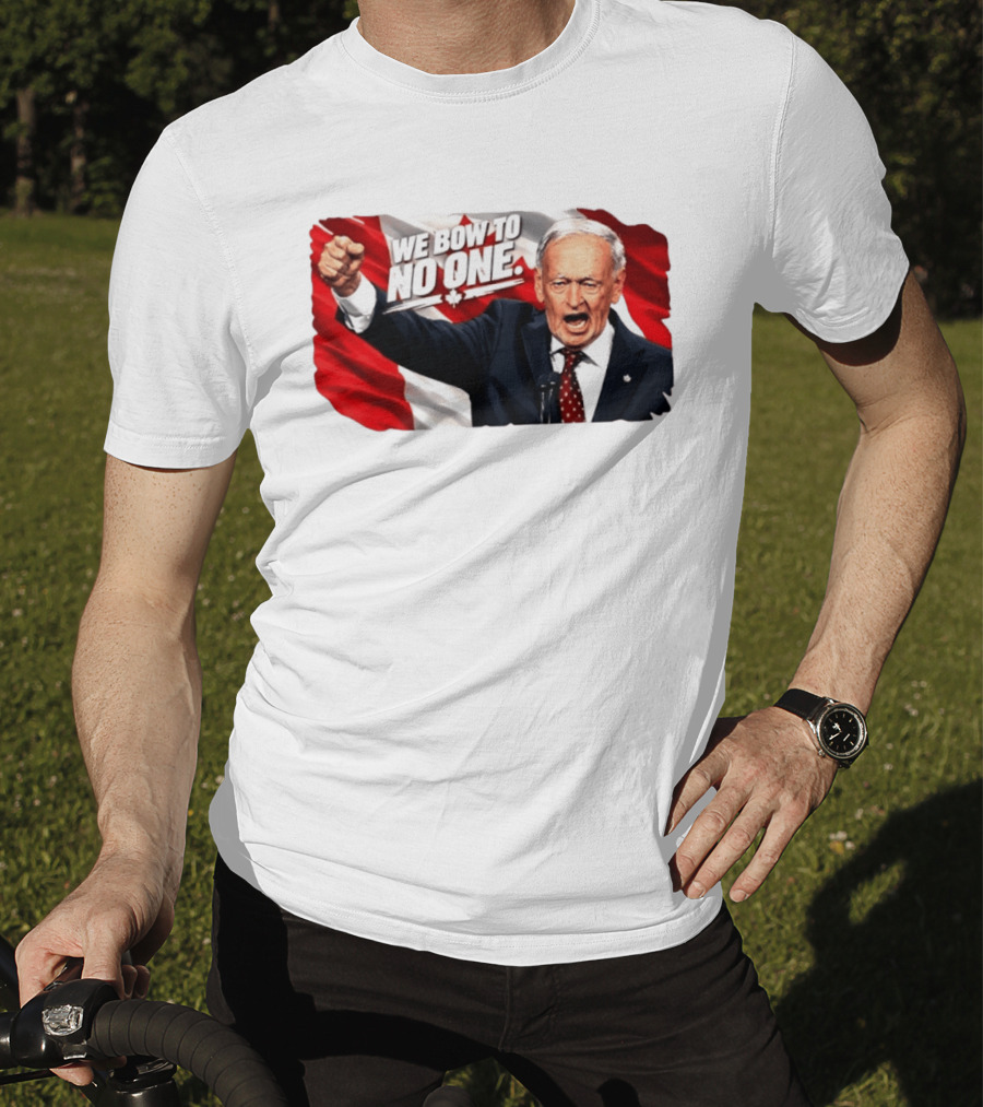 We Bow To No One Jean Chrétien Canada Essential T-Shirt