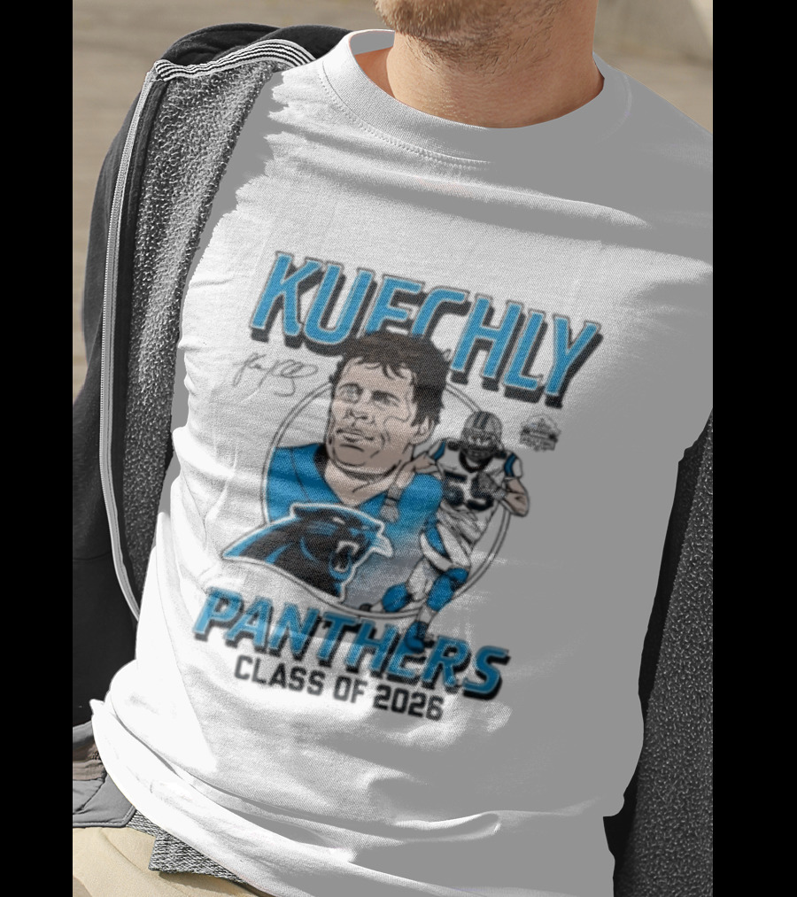 Kuechly Panthers Class Of 2026 Hall Of Fame T-Shirt
