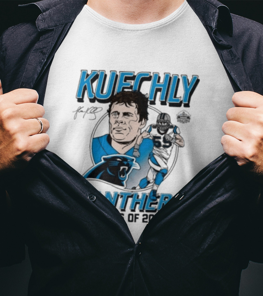Kuechly Panthers Class Of 2026 Hall Of Fame T-Shirt