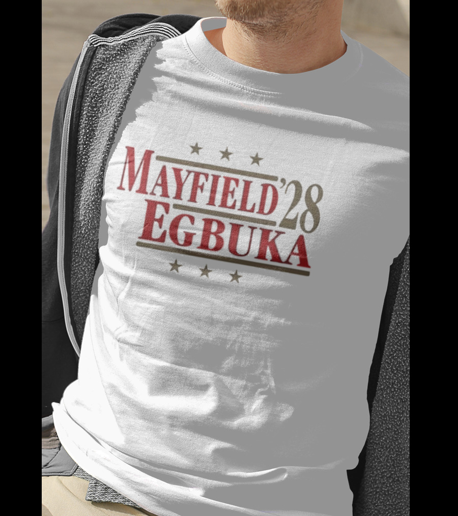 Mayfield Egbuka '28 Tampa Bay Buccaneers Football T-Shirt