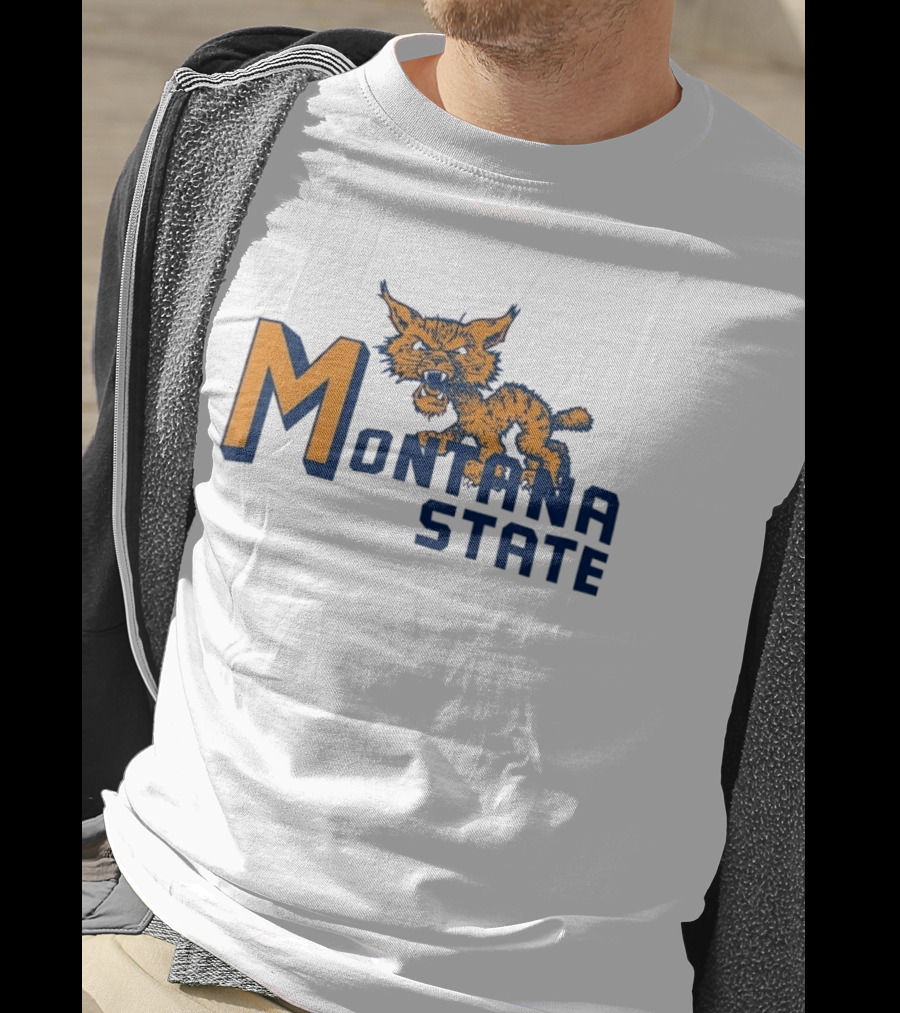 Montana State Bobcats Vintage NCAA Sports T-Shirt