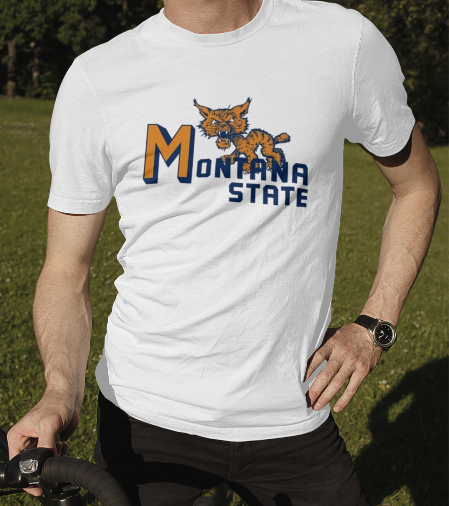 Montana State Bobcats Vintage NCAA Sports T-Shirt