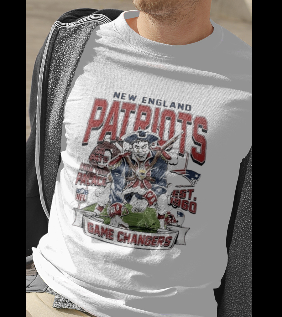 New England Patriots Game Changers Go Pats Know Your Palace Est 1960 NFL T-Shirt