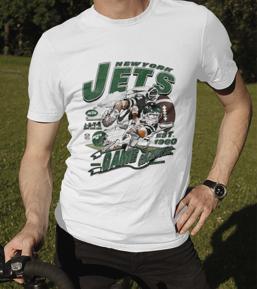 New York Jets Est 1960 Game Changers NFL Football T-Shirt