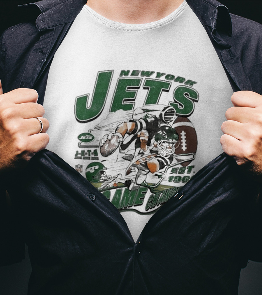 New York Jets Est 1960 Game Changers NFL Football T-Shirt