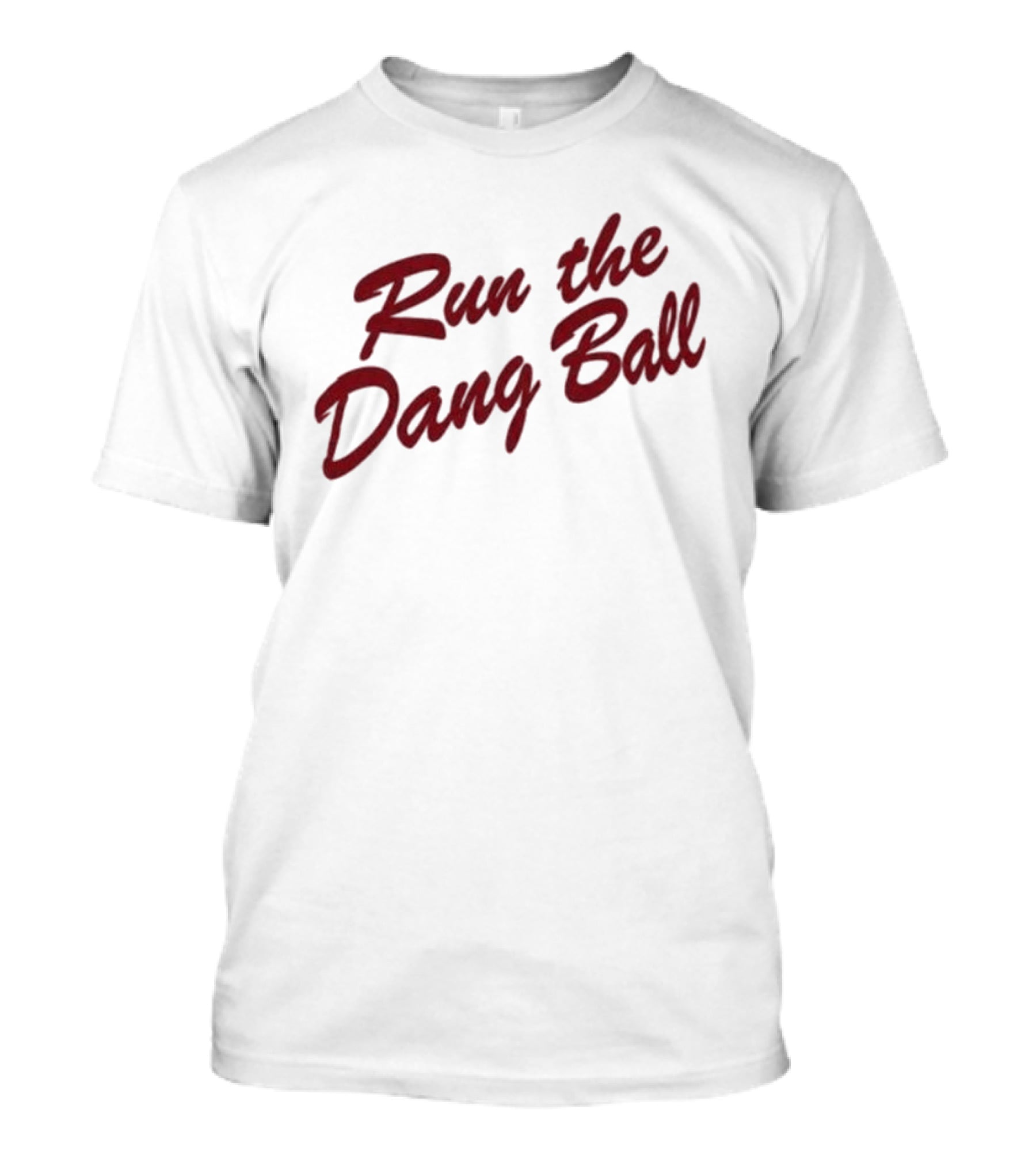 Oklahoma Sooners Run The Dang Ball Football Fan Gear T-Shirt