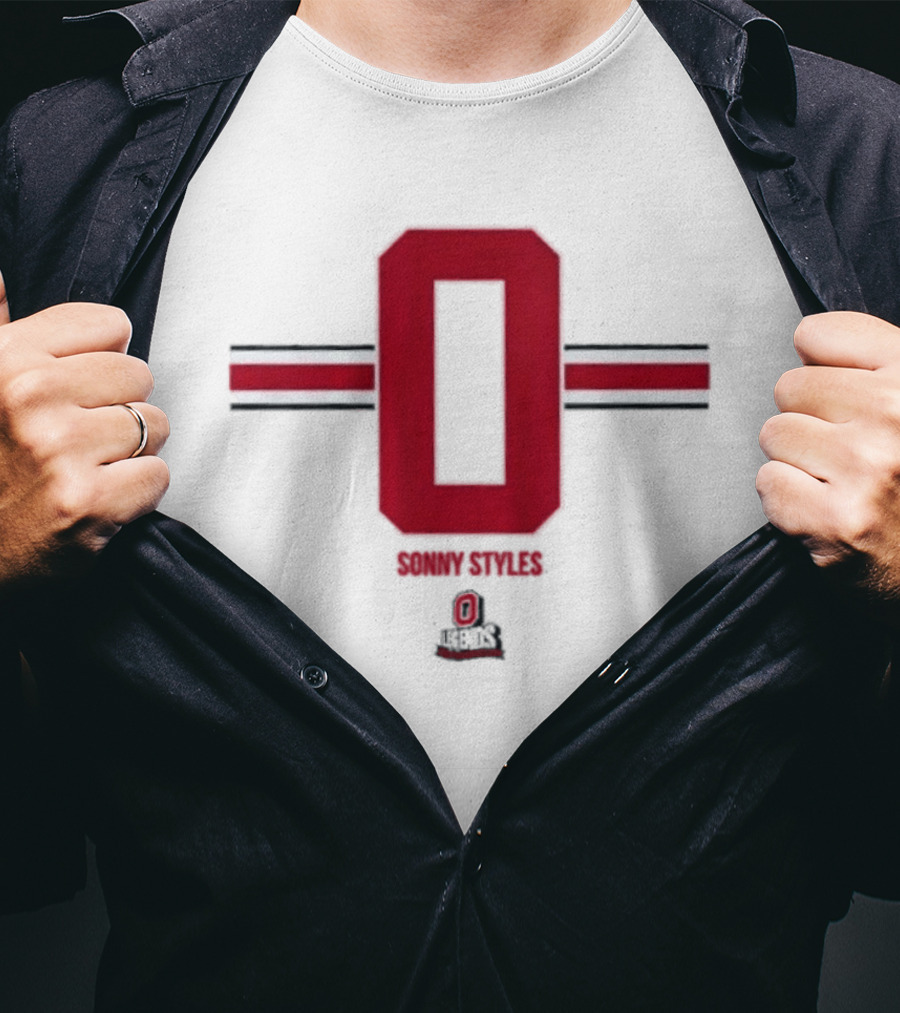 Sonny Styles 0 Stripe Ole Miss Rebels T-Shirt
