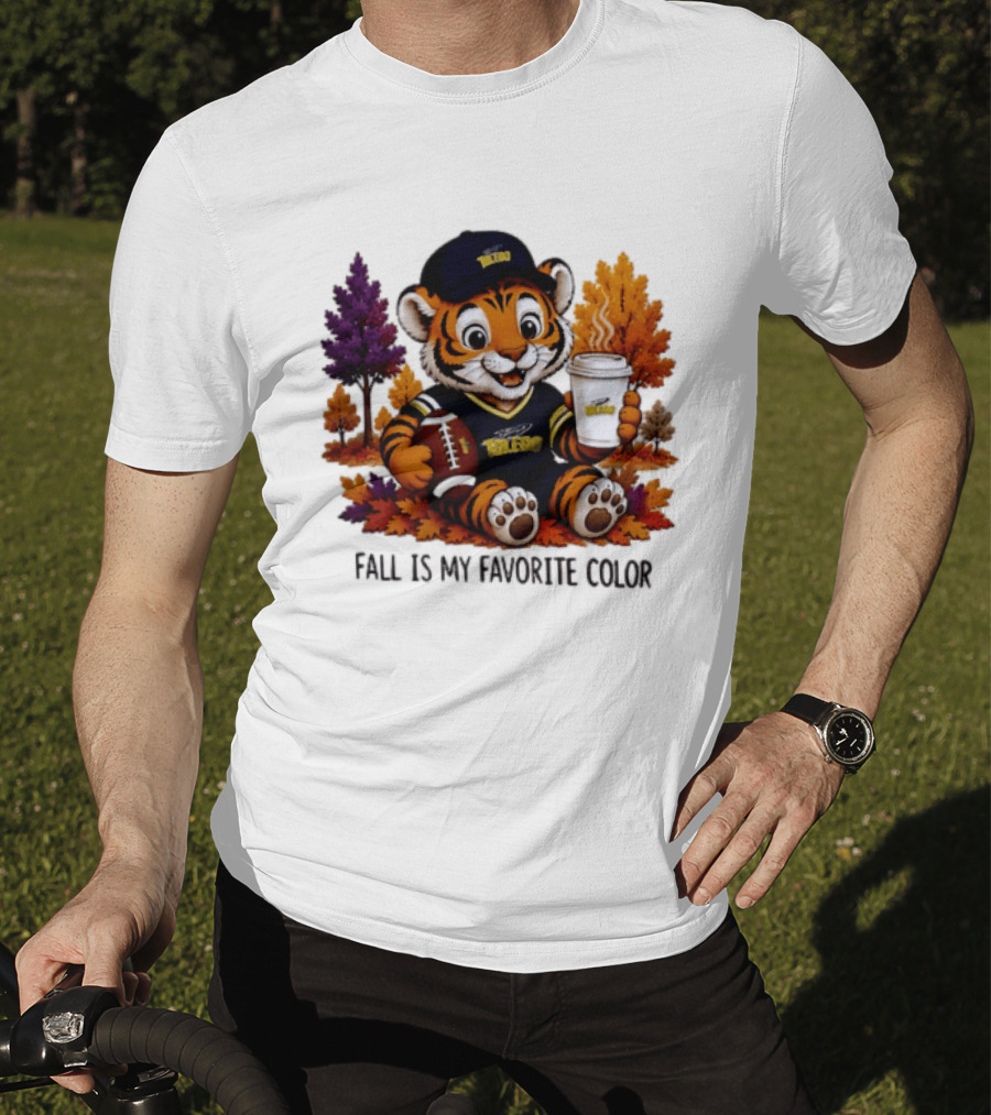 Toledo Rockets Tiger Fall Is My Favorite Color Football Coffee 2026 T-Shirt