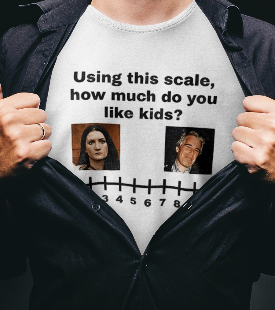Using This Scale How Much Do You Like Kids Scale 1 To 10 T-Shirt