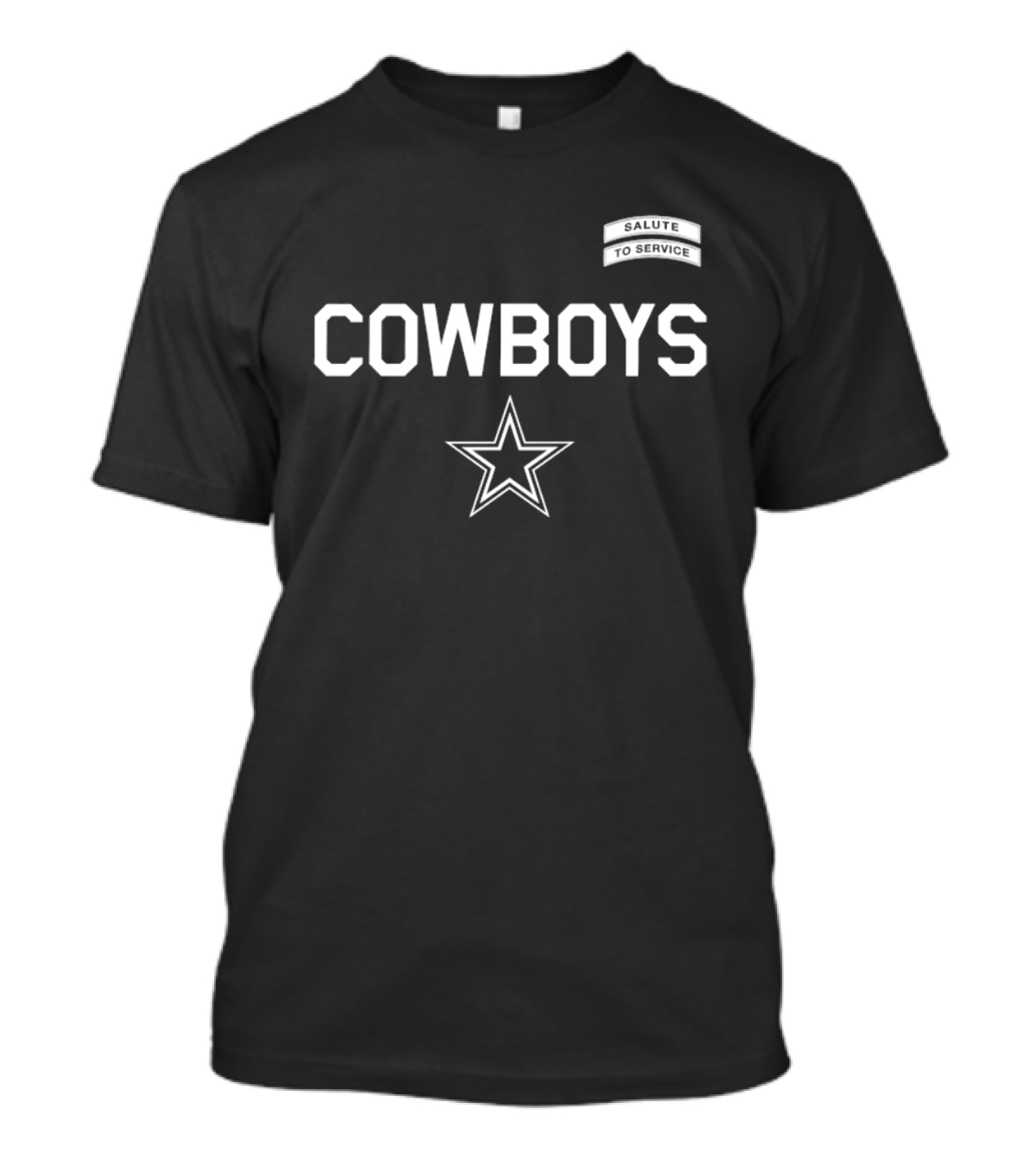 Dallas Cowboys Salute To Service Camo Edition Star T-Shirt