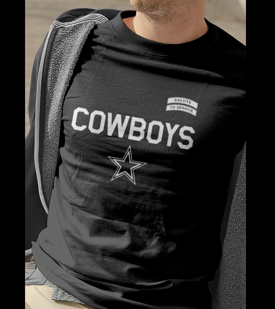 Dallas Cowboys Salute To Service Camo Edition Star T-Shirt