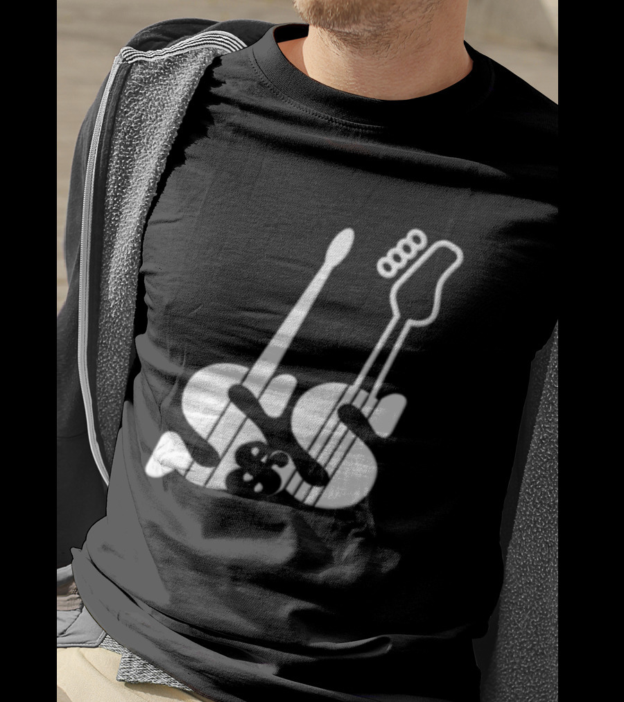 Guitars Forming Letter S T-Shirt