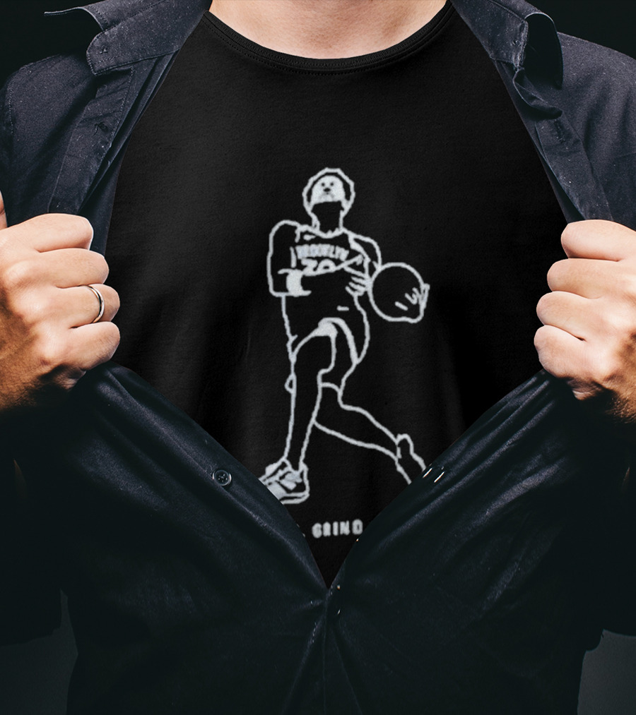 Julius Randle Basketball Work Grind Grow T-Shirt