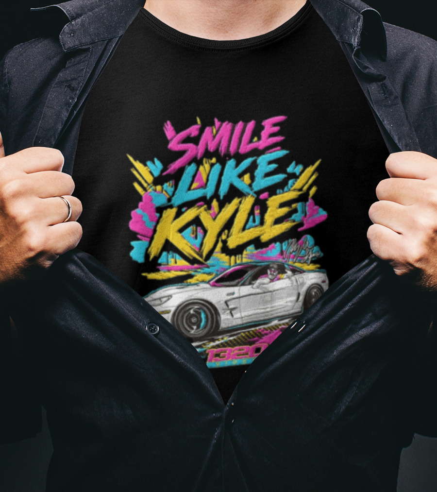 Smile Like Kyle 1320 Video Sports Car Driver Thumbs Up T-Shirt