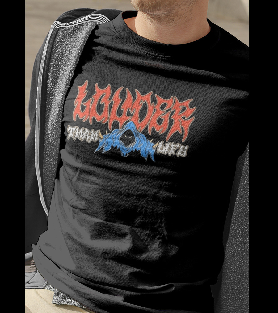 Louder Than Life Heavy Metal Hard Rock Grim Reaper T-Shirt