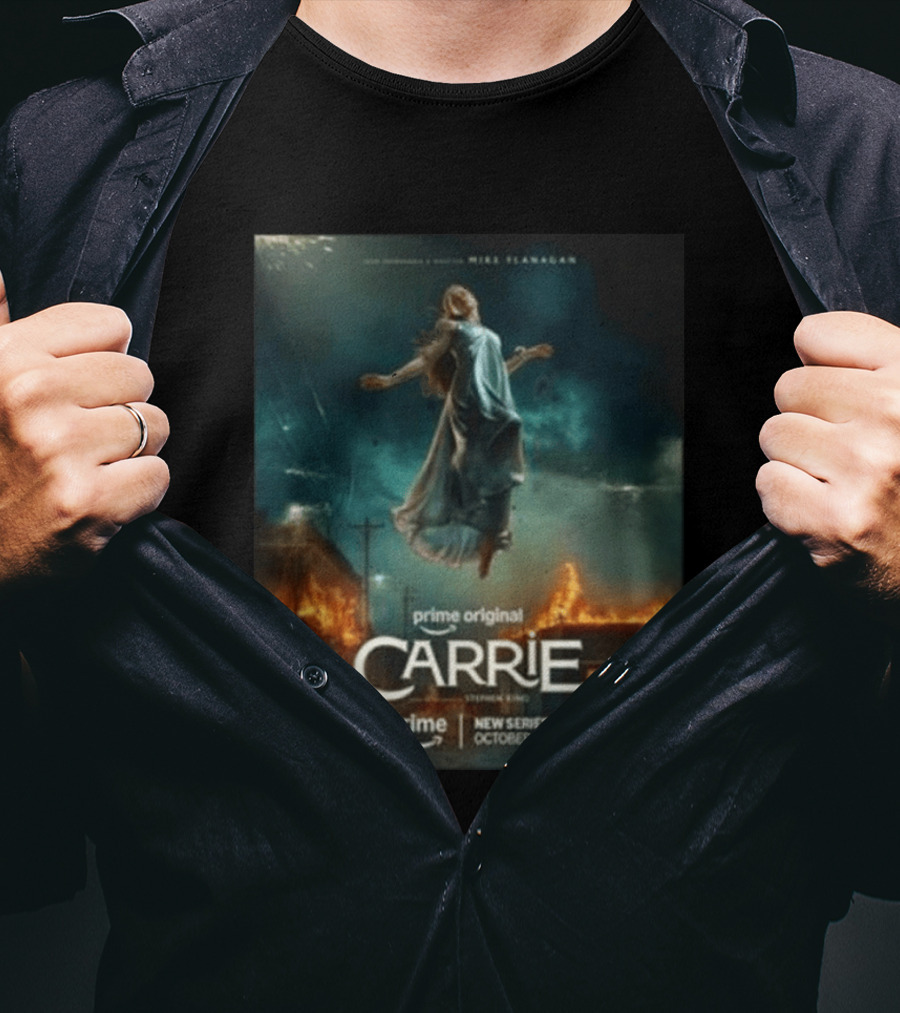 Prime Original Carrie New Series By Mike Flanagan October 7 Release T-Shirt