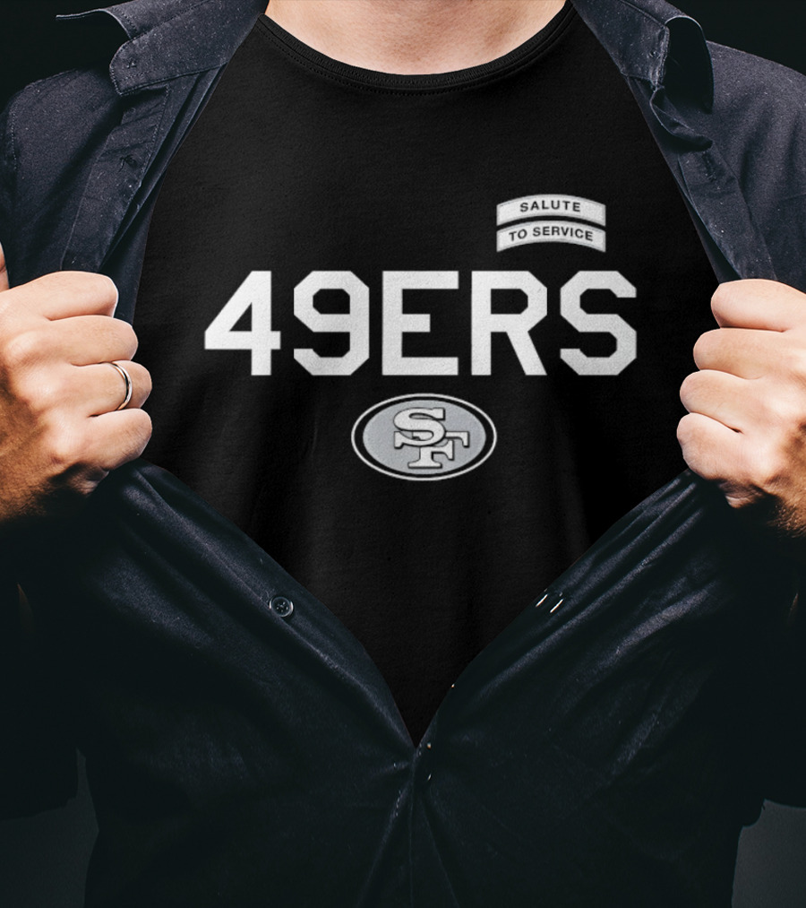 San Francisco 49ers 49ers Salute To Service T-Shirt
