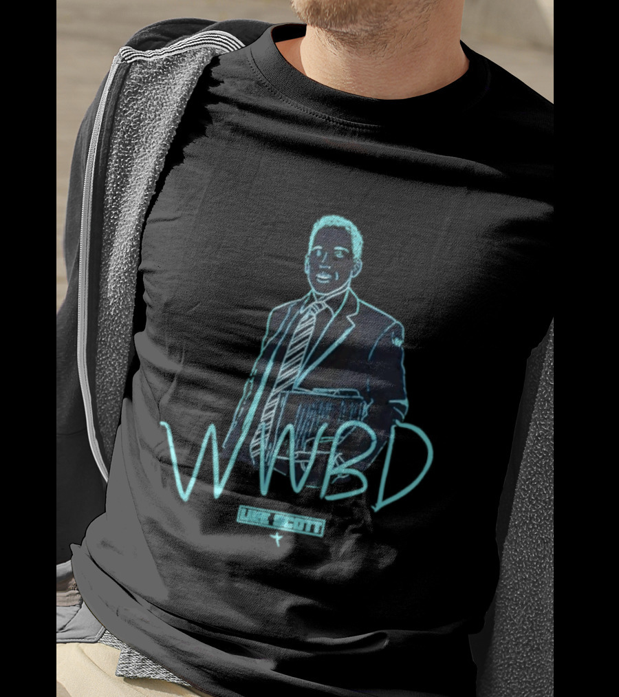 WWBD Michael Scott The Office Dunder Mifflin T-Shirt