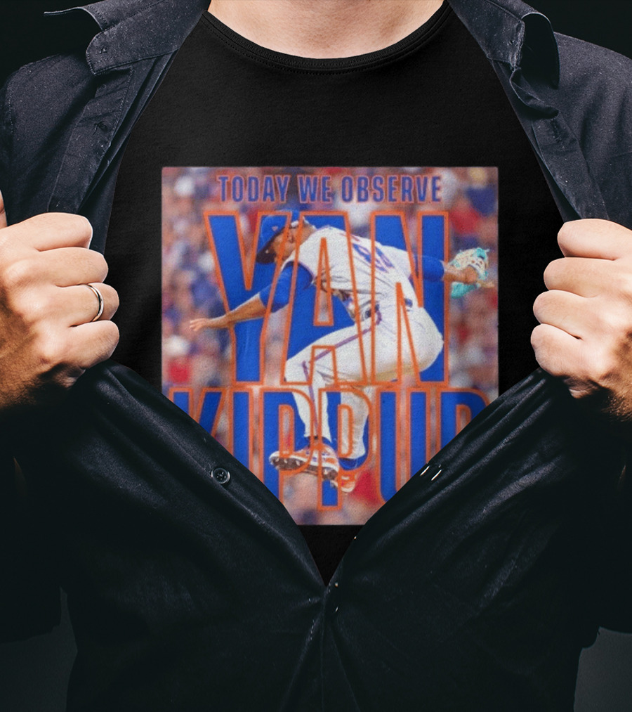 Today We Observe Yan Kippur New York Mets Baseball T-Shirt