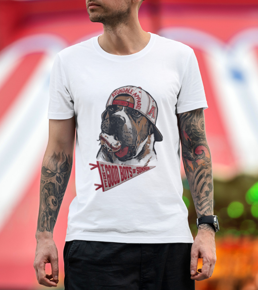Avondale Apparel The Good Boys Of Summer Bulldog Baseball Cap T-Shirt