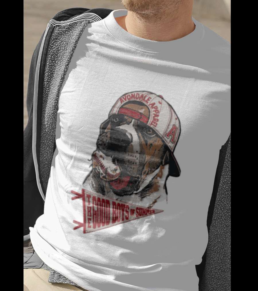 Avondale Apparel The Good Boys Of Summer Bulldog Baseball Cap T-Shirt