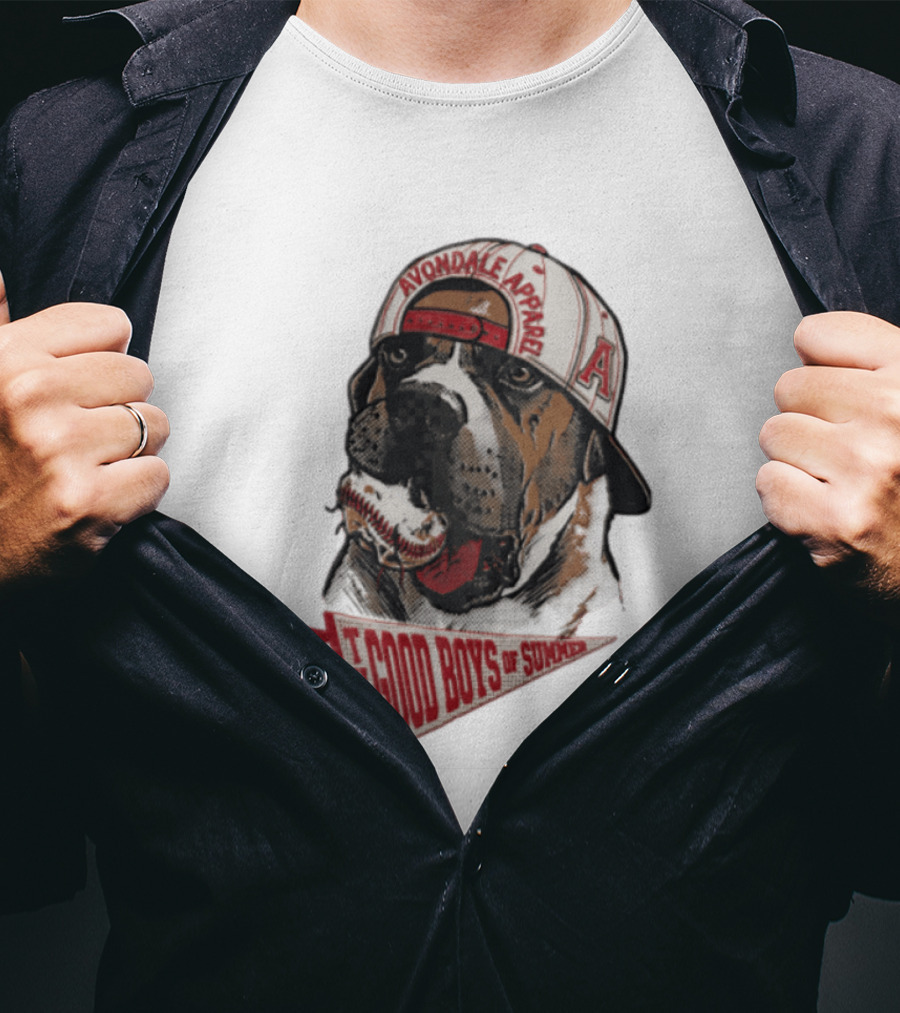 Avondale Apparel The Good Boys Of Summer Bulldog Baseball Cap T-Shirt