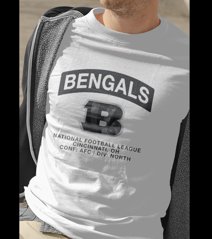 Bengals 1B National Football League Cincinnati OH AFC North T-Shirt