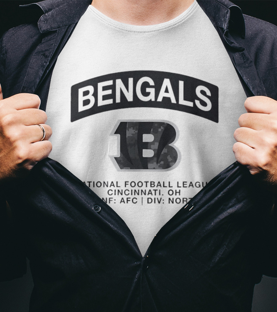 Bengals 1B National Football League Cincinnati OH AFC North T-Shirt