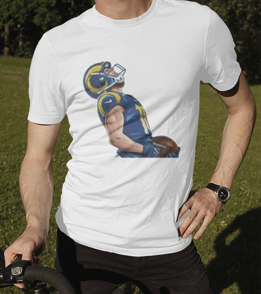 Cooper Kupp Los Angeles Rams No 10 Football Player Celebration T-Shirt