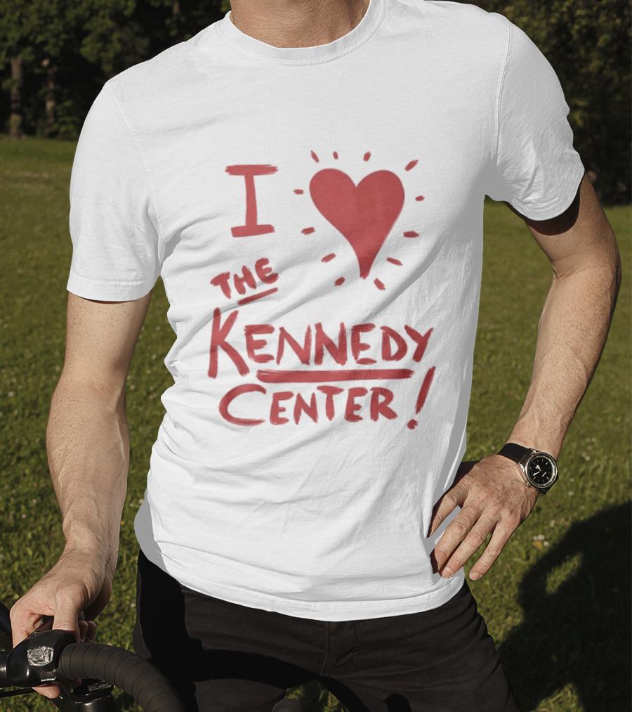 I Love The Kennedy Center Bold Red Heart T-Shirt