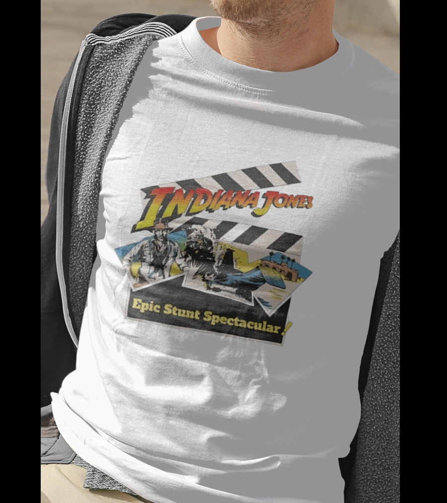 Indiana Jones Epic Stunt Spectacular Adventure With Action Scenes T-Shirt