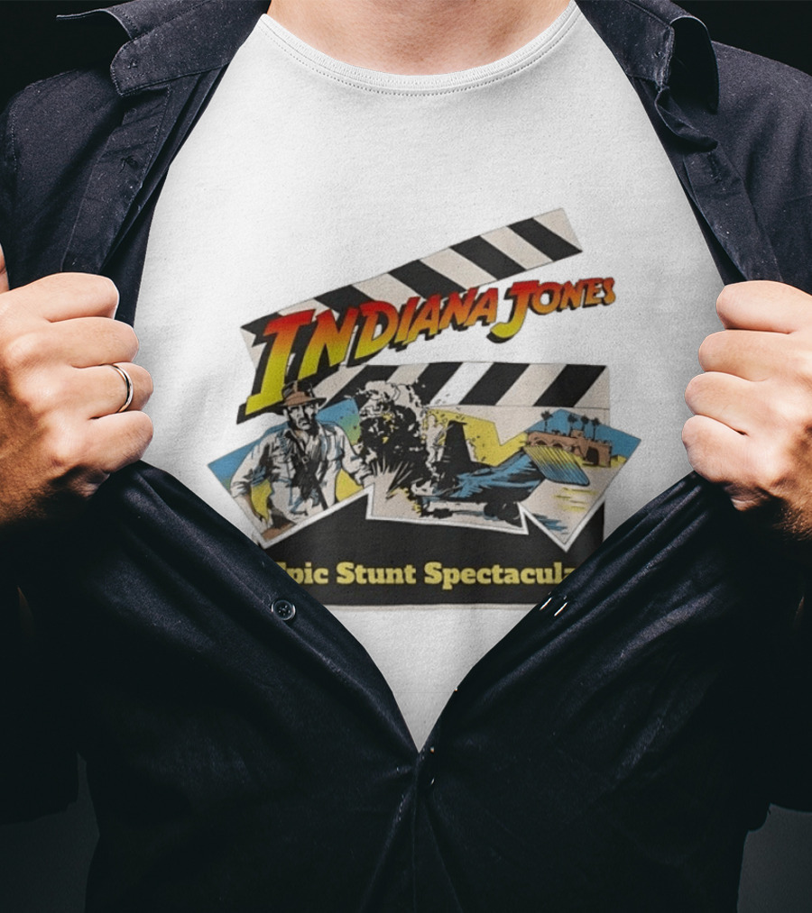 Indiana Jones Epic Stunt Spectacular Adventure With Action Scenes T-Shirt
