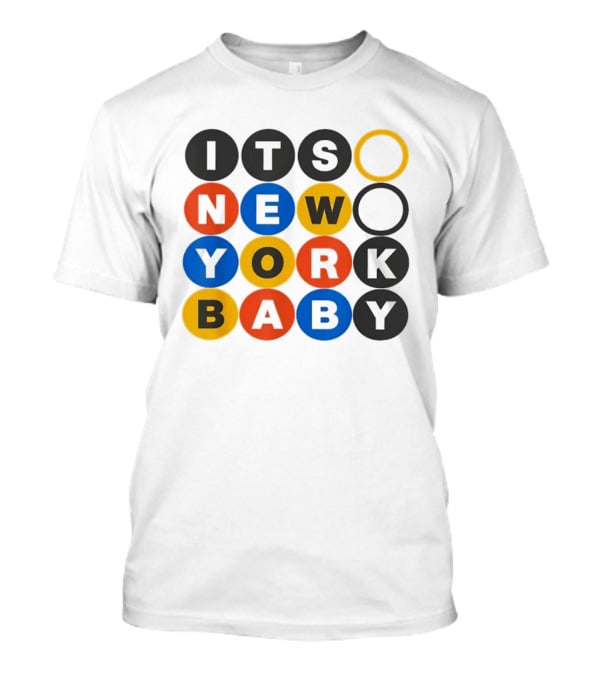 New York Baby Subway NYC Big Apple T-Shirt